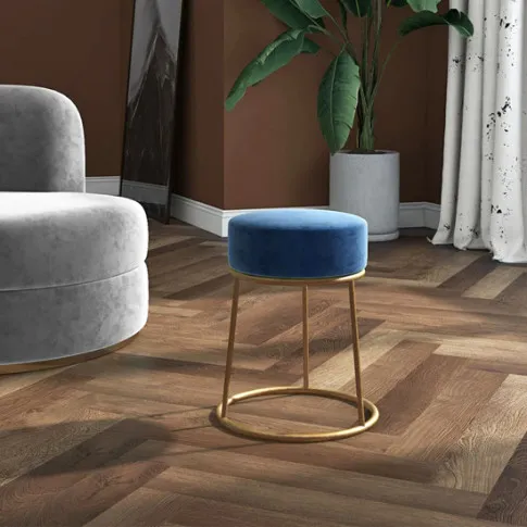 Taboret salonowy Landix 3X niebieski