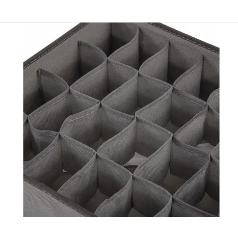 Szary organizer z 24 przegródkami Fifrox