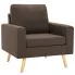 Brązowy fotel do salonu Meriozi