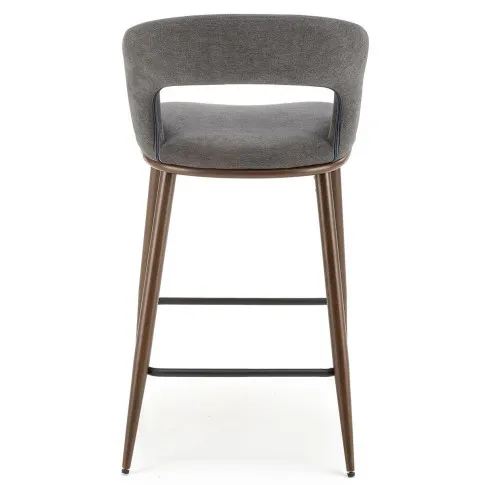 popielaty hoker tapicerowany Morix