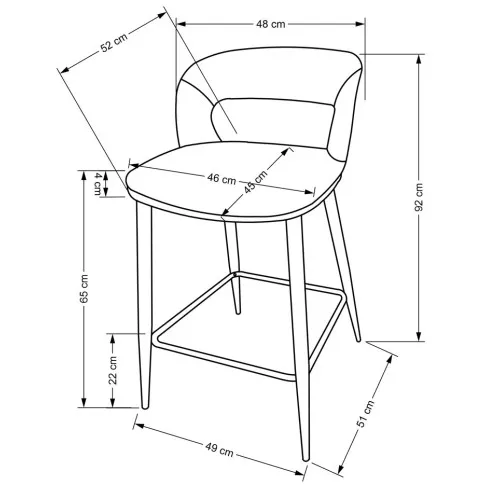 wymiary hokera Morix