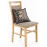 Krzesło drewniane tapicerowane do salonu - Kensa 5X