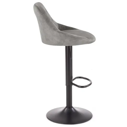 popielaty tapicerowany hoker Moran