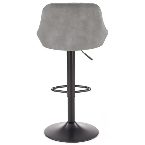 szary hoker z oparciem Moran