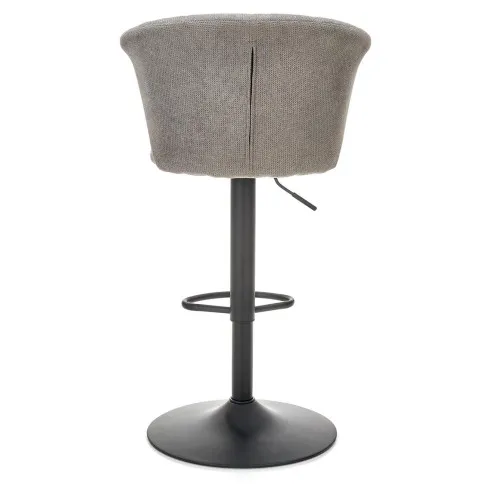 popielate krzesło barowe Folen