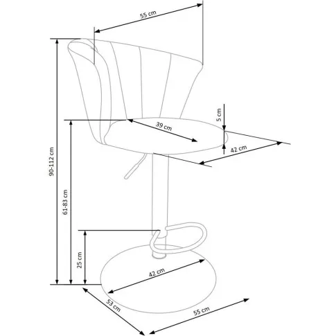 wymiary hokera Folen