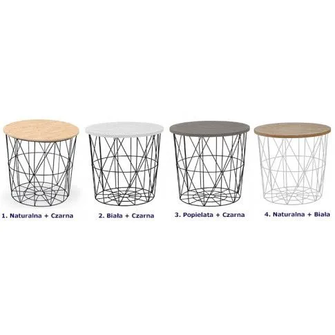 Zdjęcie okrągły stolik kawowy do salonu Windsor | Edinos.pl