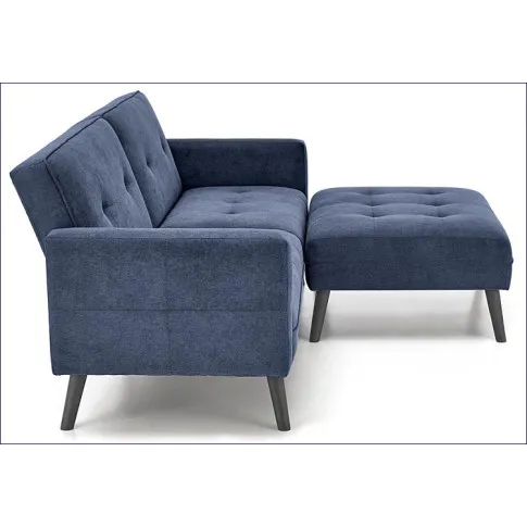 narożna sofa granatowa Cavani