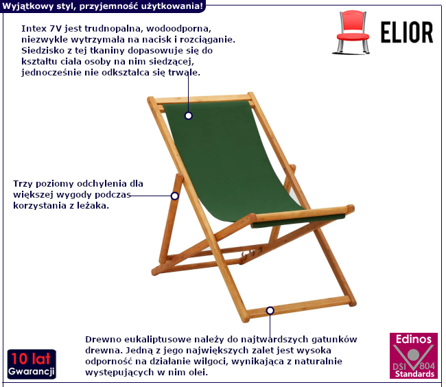 leżak Celesta