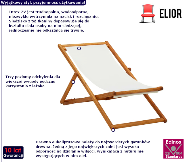 leżak Celesta