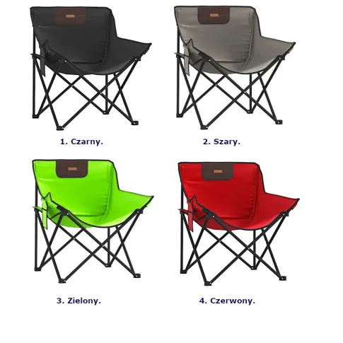 Kolory krzesła turystycznego Taranto