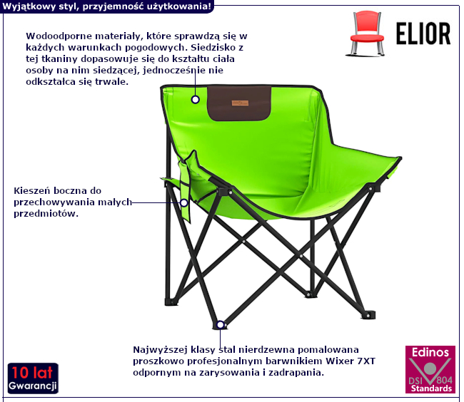 Krzesło turystyczne Uniz