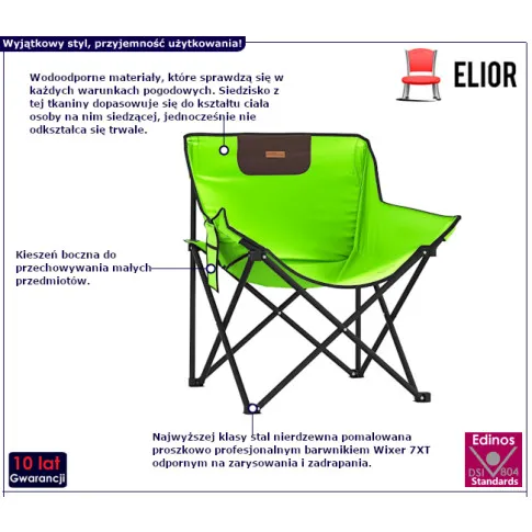 Taranto zielone krzesło