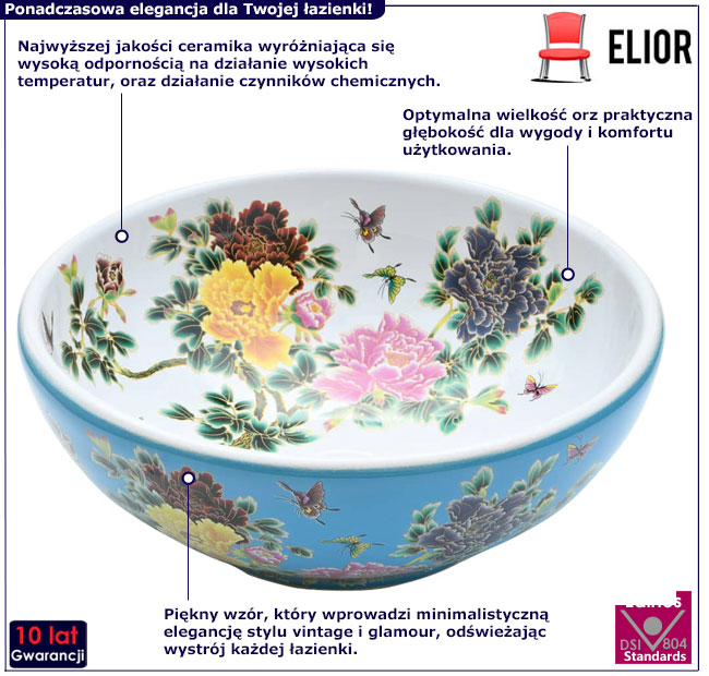 Ceramiczna umywalka Ilmona 3X