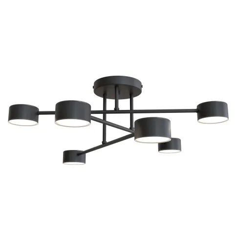 Czarna lampa D135 Firlox