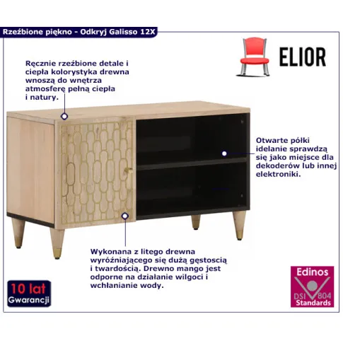 szafka pod telewizor Galisso 12X