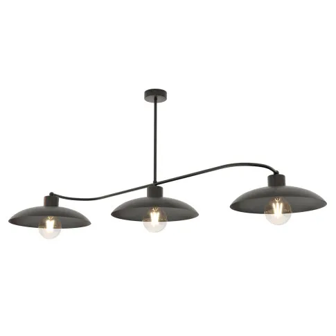 Czarna loftowa lampa D136 Barvix