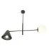 Czarna lampa sufitowa D137-Vilax