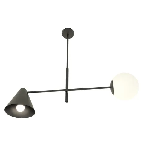 Czarna lampa sufitowa D137-Vilax