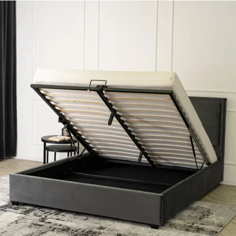 Łóżko tapicerowane z pojemnikiem 160x200 Avko