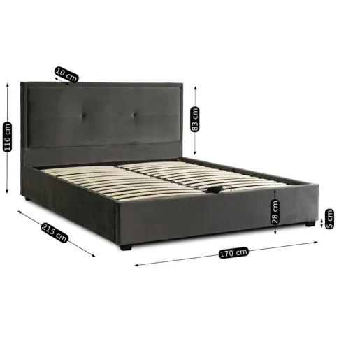 Wymiary łóżka Avko