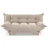 beżowa sofa rozkładana Frimo