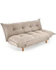 Beżowa sofa wypoczynkowa z funkcją spania - Frimo w sklepie Edinos.pl