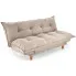 Beżowa sofa wypoczynkowa z funkcją spania - Frimo