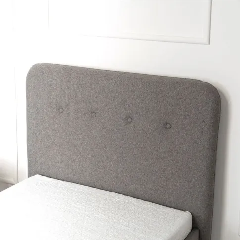 Jednoosobowe łóżko w stylu skandynawskim Vokres 90x200