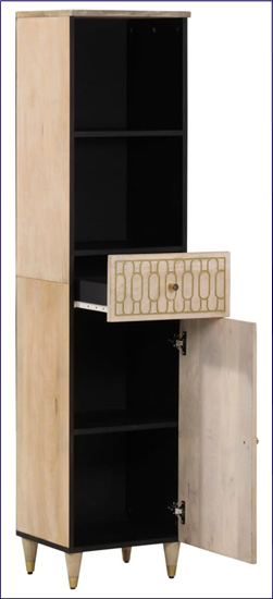 wysoki regał na ksiązki galisso 18X