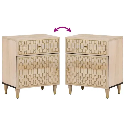 Szafka nocna rustykalna Galisso 21X