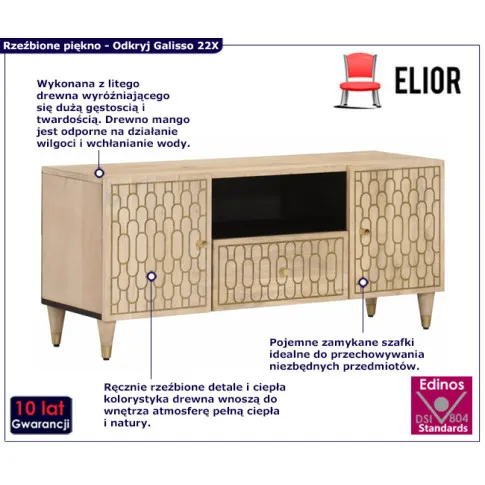 Komoda pod telewior Galisso 22X