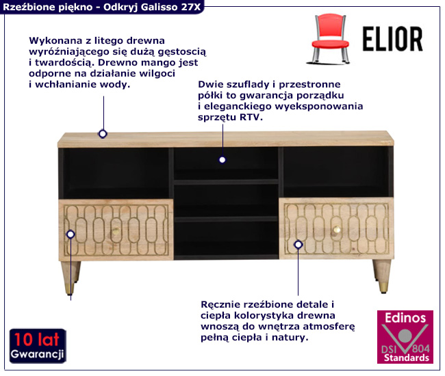infografika szafki pod tv Nolen 27X
