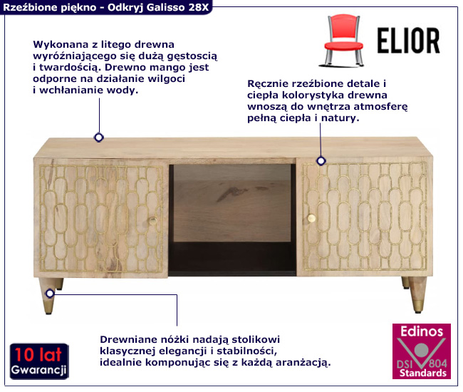 ława do salonu galisso 28X