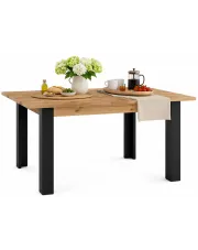 Prostokątny stół rozkładany do salonu - Everol 10X w sklepie Edinos.pl