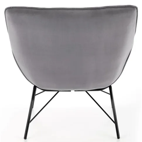 nowoczsny fotel popielaty Gavani