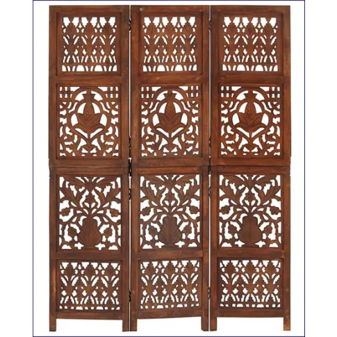 Drewniany parawan z rzeźbieniami Promesos