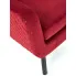 tapicerka bordowego fotela Firmino