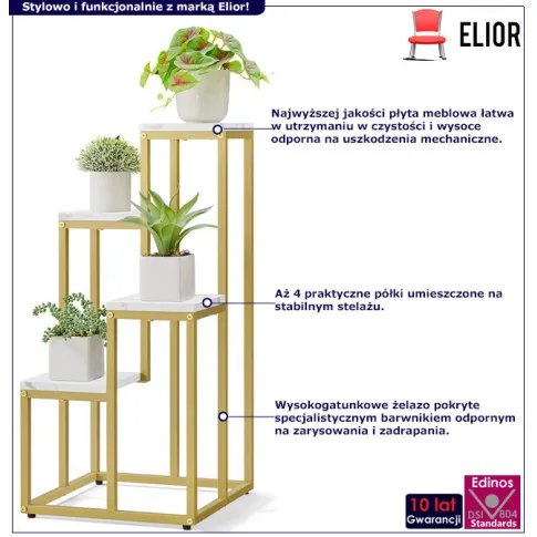 Marmurowy kiwetnik do salonu Agix