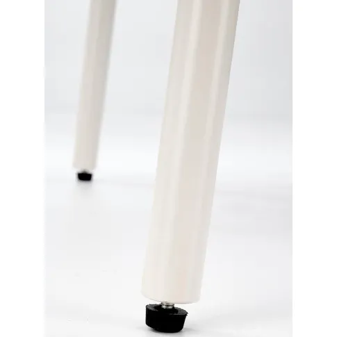 białe metalowe nogi krzesła Branco