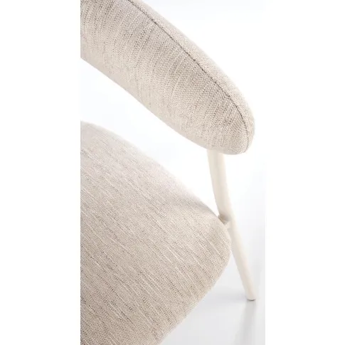 beżowa tapicerka krzesła Branco