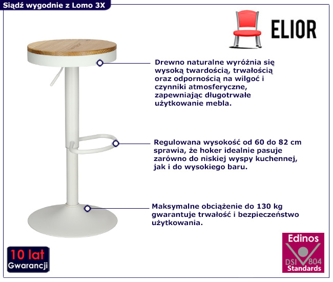 hoker biały lomo 3X