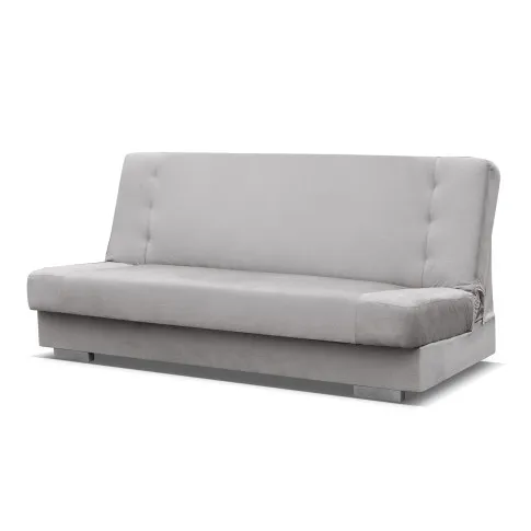 Jasnoszara rozkładana wersalka Riverxo