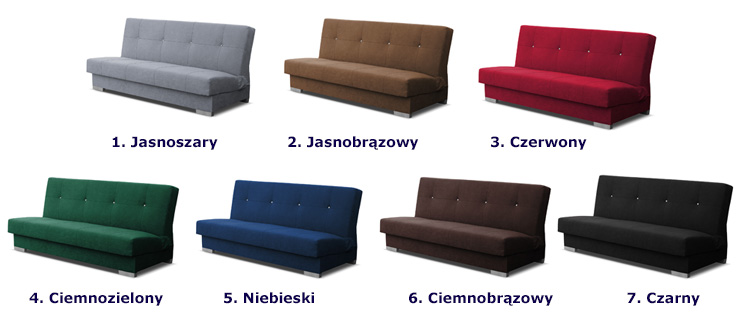 Wybór kolorów werfalki Feragmo