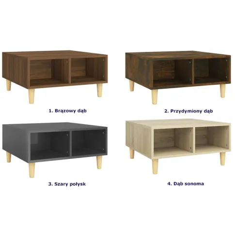 Kolorystyka stolika kawowego Pifros