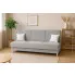 szara sofa do salonu Orella