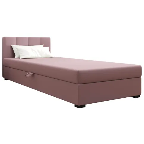 Różowy tapicerowany z zagłówkiem Eziena 7X