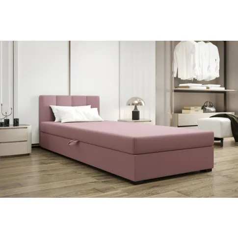 Wizualizacja różowego tapczanu jednoosobowego Eziena 7X