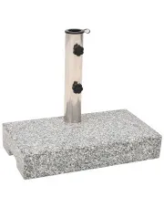 Prostokątna granitowa podstawa pod parasol - Inerso 4X w sklepie Edinos.pl