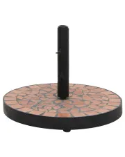 Ceramiczna podstawa pod parasola ogrodowy terakota - Lupeli w sklepie Edinos.pl